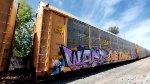 CSX B2163 TTGX 991630 Con Grafiti 